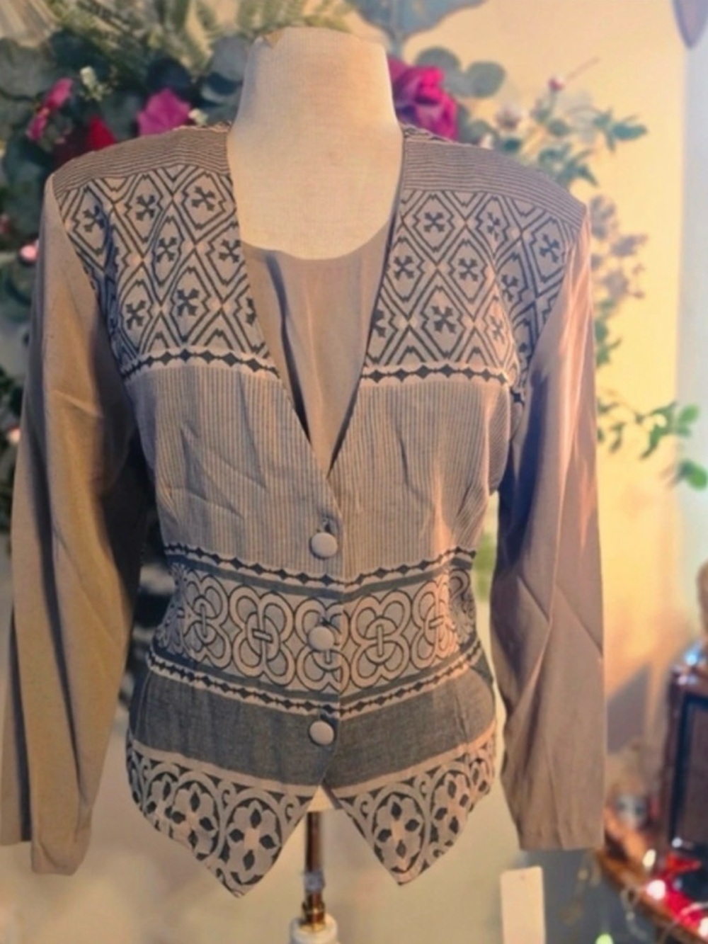 1980s vintage top